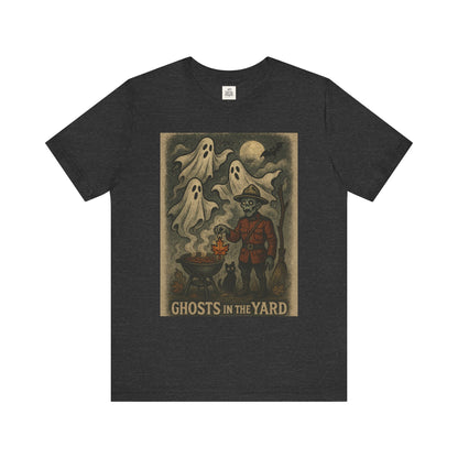 Ghosts in the Yard Tee, Unisex Short Sleeve Tee, Spooky Halloween Shirt, Ghost Graphic T-Shirt, Fun Casual Wear, Unique Gift Idea, [...]