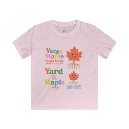Kids Graphic Tee with Playful Leaf Design - Perfect for Autumn, Birthdays, and Casual Outings - Comfortable, Fun, Stylish, Gift Idea, [...]