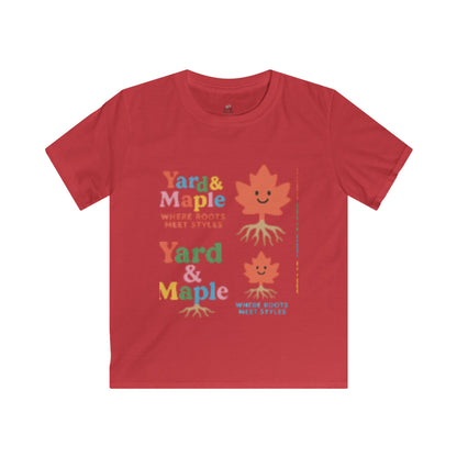 Kids Graphic Tee with Playful Leaf Design - Perfect for Autumn, Birthdays, and Casual Outings - Comfortable, Fun, Stylish, Gift Idea, [...]