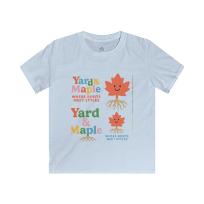 Kids Graphic Tee with Playful Leaf Design - Perfect for Autumn, Birthdays, and Casual Outings - Comfortable, Fun, Stylish, Gift Idea, [...]