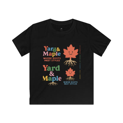 Kids Graphic Tee with Playful Leaf Design - Perfect for Autumn, Birthdays, and Casual Outings - Comfortable, Fun, Stylish, Gift Idea, [...]