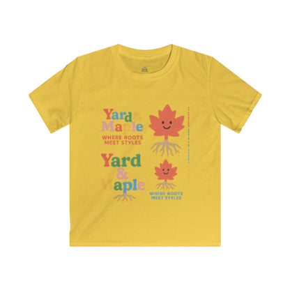 Kids Graphic Tee with Playful Leaf Design - Perfect for Autumn, Birthdays, and Casual Outings - Comfortable, Fun, Stylish, Gift Idea, [...]