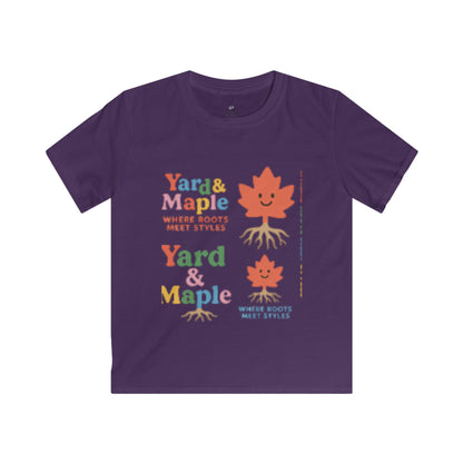 Kids Graphic Tee with Playful Leaf Design - Perfect for Autumn, Birthdays, and Casual Outings - Comfortable, Fun, Stylish, Gift Idea, [...]