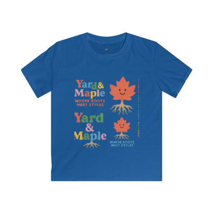 Kids Graphic Tee with Playful Leaf Design - Perfect for Autumn, Birthdays, and Casual Outings - Comfortable, Fun, Stylish, Gift Idea, [...]