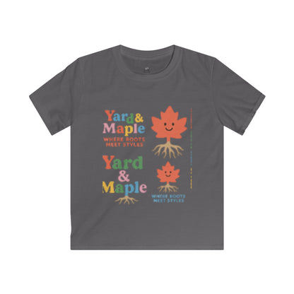 Kids Graphic Tee with Playful Leaf Design - Perfect for Autumn, Birthdays, and Casual Outings - Comfortable, Fun, Stylish, Gift Idea, [...]