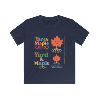 Kids Graphic Tee with Playful Leaf Design - Perfect for Autumn, Birthdays, and Casual Outings - Comfortable, Fun, Stylish, Gift Idea, [...]