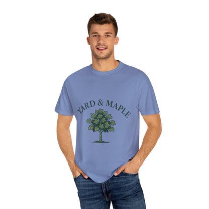 Yard & Maple Garment-Dyed T-Shirt for Nature Lovers, Comfortable Unisex Tee, Perfect for Casual Outings, Gifts for Tree Enthusiasts, [...]