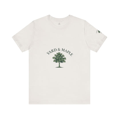 Yard & Maple Unisex Tee, Nature Lover T-Shirt, Eco-Friendly Apparel, Gift for Tree Huggers, Casual Everyday Wear