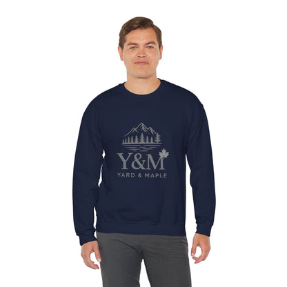 Cozy Outdoor Adventure Sweatshirt | Y&M Mountain Design, Gift for Nature Lovers, Fall Apparel, Hiking Wear