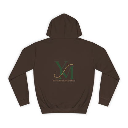 Cozy Unisex College Hoodie - Yard & Maple, Casual Wear, Student Gift, Outdoor Activity Sweater, Fall Fashion