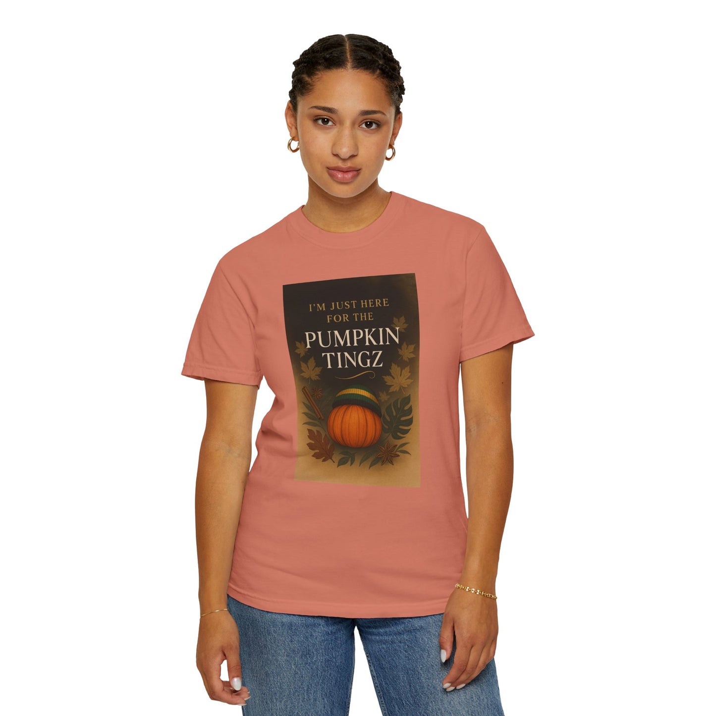 Pumpkin Vibes T-Shirt: Autumn Apparel for Fall Lovers, Halloween Party Tee, Cozy Thanksgiving Top, Pumpkin Spice Fans