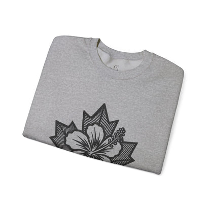 Hibiscus Maple Crewneck Sweatshirt