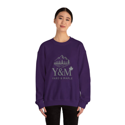 Cozy Outdoor Adventure Sweatshirt | Y&M Mountain Design, Gift for Nature Lovers, Fall Apparel, Hiking Wear