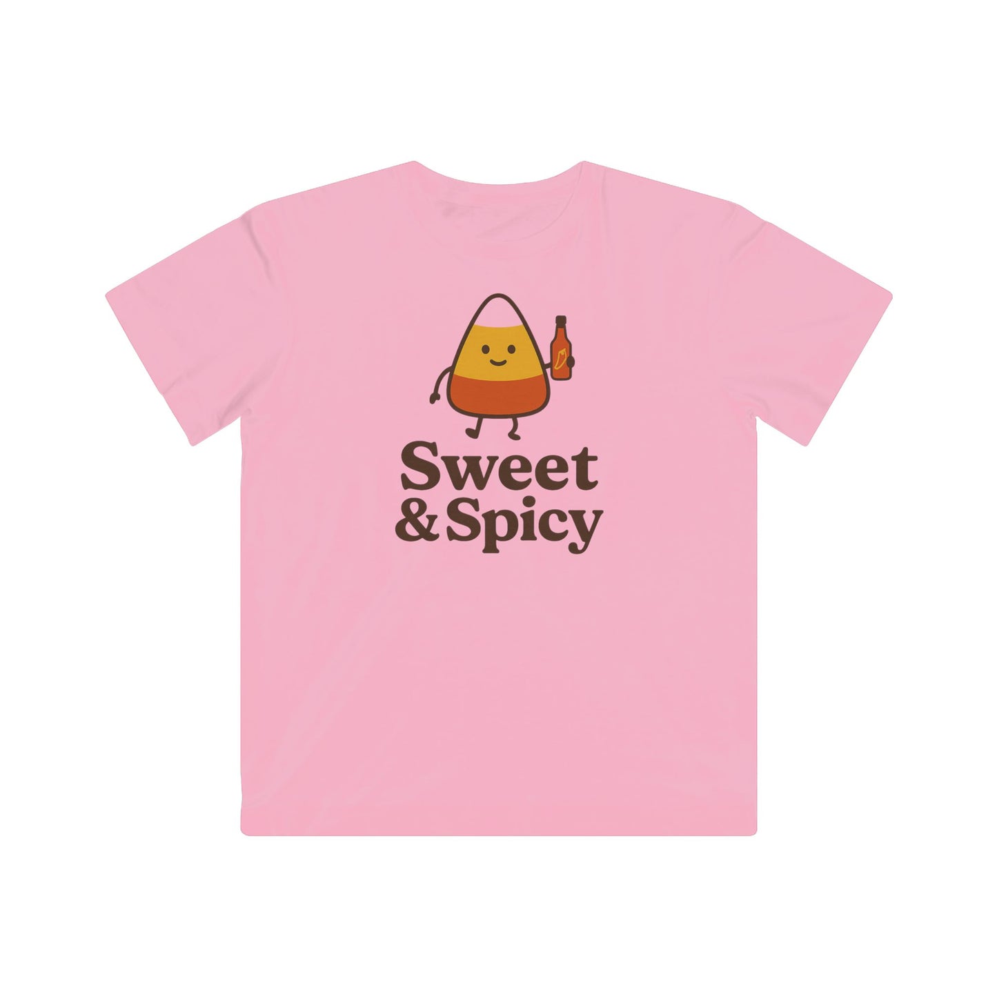 Sweet & Spicy Kids Tee - Fun Halloween T-Shirt, Cute Gift for Kids, Fall Apparel, Seasonal Wear, Trick or Treat Top