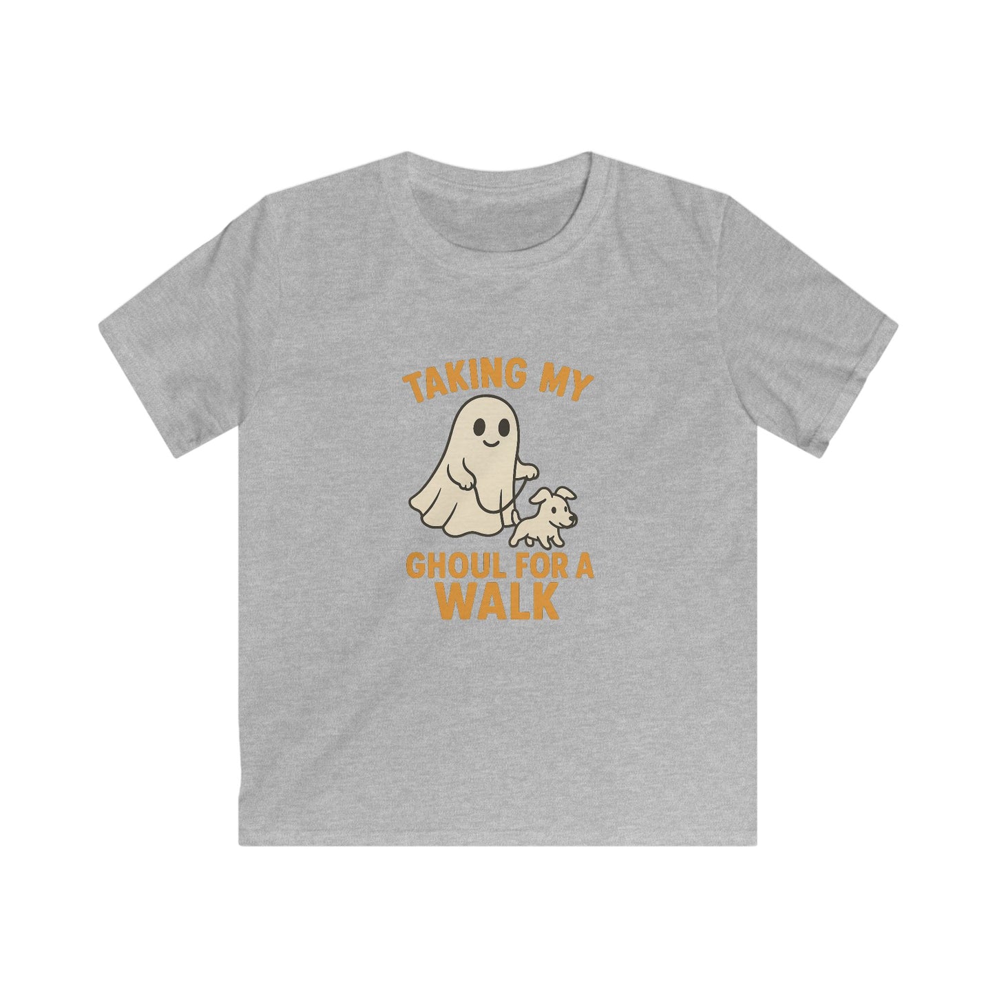 Kids Ghostly Ghoul Tee - Taking My Ghoul for a Walk, Halloween T-Shirt, Fun Kids Apparel, Cute Gift for Boys and Girls, Spooky Season, [...]