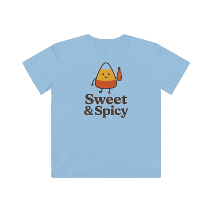 Sweet & Spicy Kids Tee - Fun Halloween T-Shirt, Cute Gift for Kids, Fall Apparel, Seasonal Wear, Trick or Treat Top