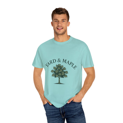Yard & Maple Garment-Dyed T-Shirt for Nature Lovers, Comfortable Unisex Tee, Perfect for Casual Outings, Gifts for Tree Enthusiasts, [...]
