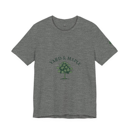 Yard & Maple Unisex Tee, Nature Lover T-Shirt, Eco-Friendly Apparel, Gift for Tree Huggers, Casual Everyday Wear