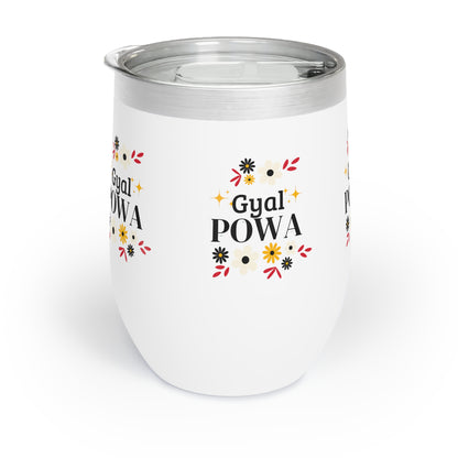 Wine Tumbler - Walk Bold, Shine Bright, Own Your Worth - Hey Beautiful Gift Cup