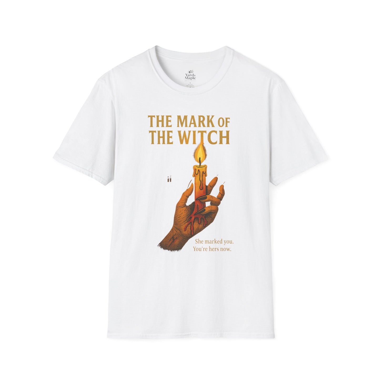 Witchy T-Shirt for Fans of Spooky Aesthetics, Perfect for Halloween, Casual Wear, Gifts for Witches, Unisex Style