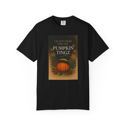 Pumpkin Vibes T-Shirt: Autumn Apparel for Fall Lovers, Halloween Party Tee, Cozy Thanksgiving Top, Pumpkin Spice Fans