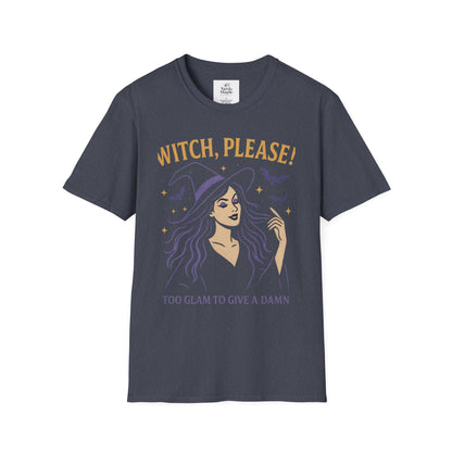 Witch Please Glam T-Shirt, Halloween Costume, Celestial T-Shirt, Gift for Her, Witchy Vibes, Boho Tee, Spooky Season Wear