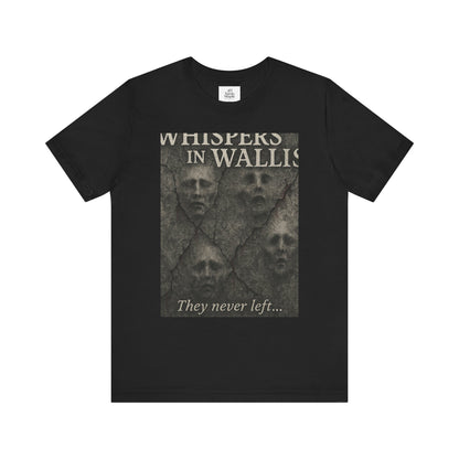 Halloween-Themed Unisex Jersey Short Sleeve Tee, Spooky Shirt, Horror Tee, Dark Aesthetic Top, Graphic Novelty T-Shirt