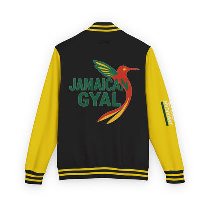 Unisex Heavyweight Letterman Jacket with Oak Leaf Design, Stylish Sports Jacket, Gift for College Students, Casual Attire, Fall [...]