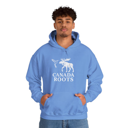 Canada Roots Moose Hoodie — Canadian Nature & Pride Pullover