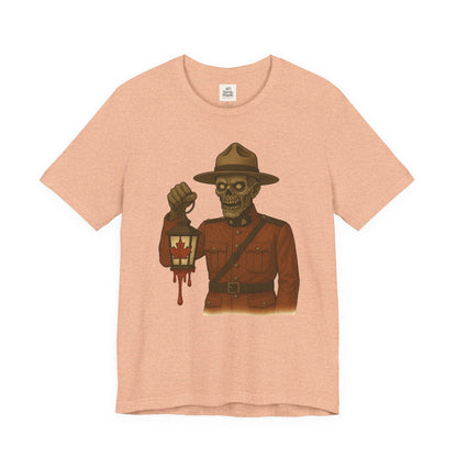 Halloween Horror Graphic Tee, Unisex Short Sleeve Shirt, Spooky Costume, Retro Graphic, Perfect for Halloween Parties, Dark Humor Apparel