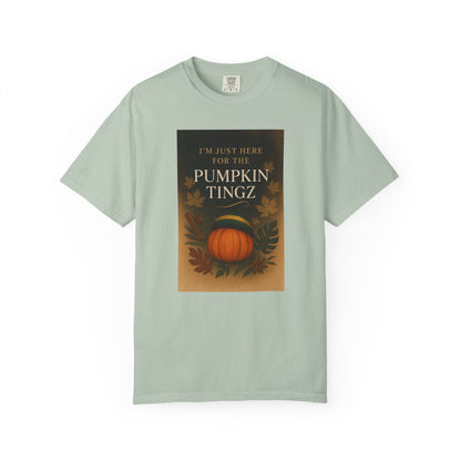 Pumpkin Vibes T-Shirt: Autumn Apparel for Fall Lovers, Halloween Party Tee, Cozy Thanksgiving Top, Pumpkin Spice Fans