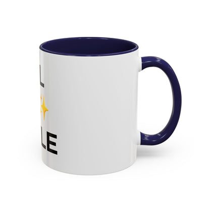 Motivational Coffee Mug - Fuel Yuh Hustle, Inspirational Drinkware, Office Mug, Gift for Entrepreneurs, Unique Coffee Cup