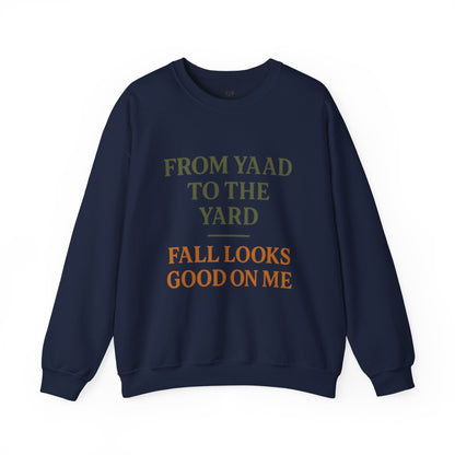 Cozy Fall Sweatshirt: From Yaad to the Yard