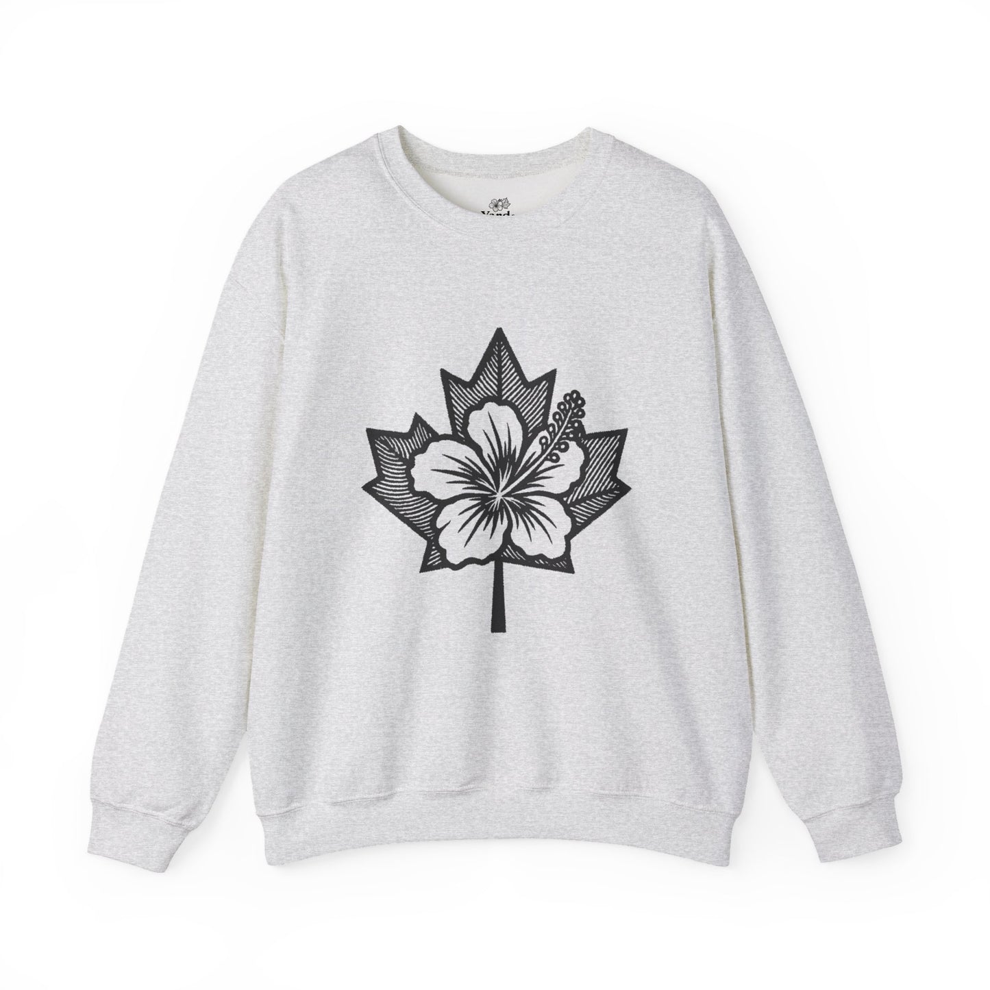 Hibiscus Maple Crewneck Sweatshirt