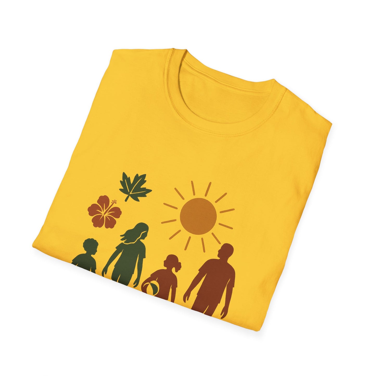 Family Beach Day Unisex T-Shirt, Summer Tee, Vacation Shirt, Outdoor Fun Top, Gift for Dad, Mom, Kids