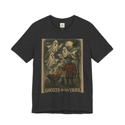 Ghosts in the Yard Tee, Unisex Short Sleeve Tee, Spooky Halloween Shirt, Ghost Graphic T-Shirt, Fun Casual Wear, Unique Gift Idea, [...]