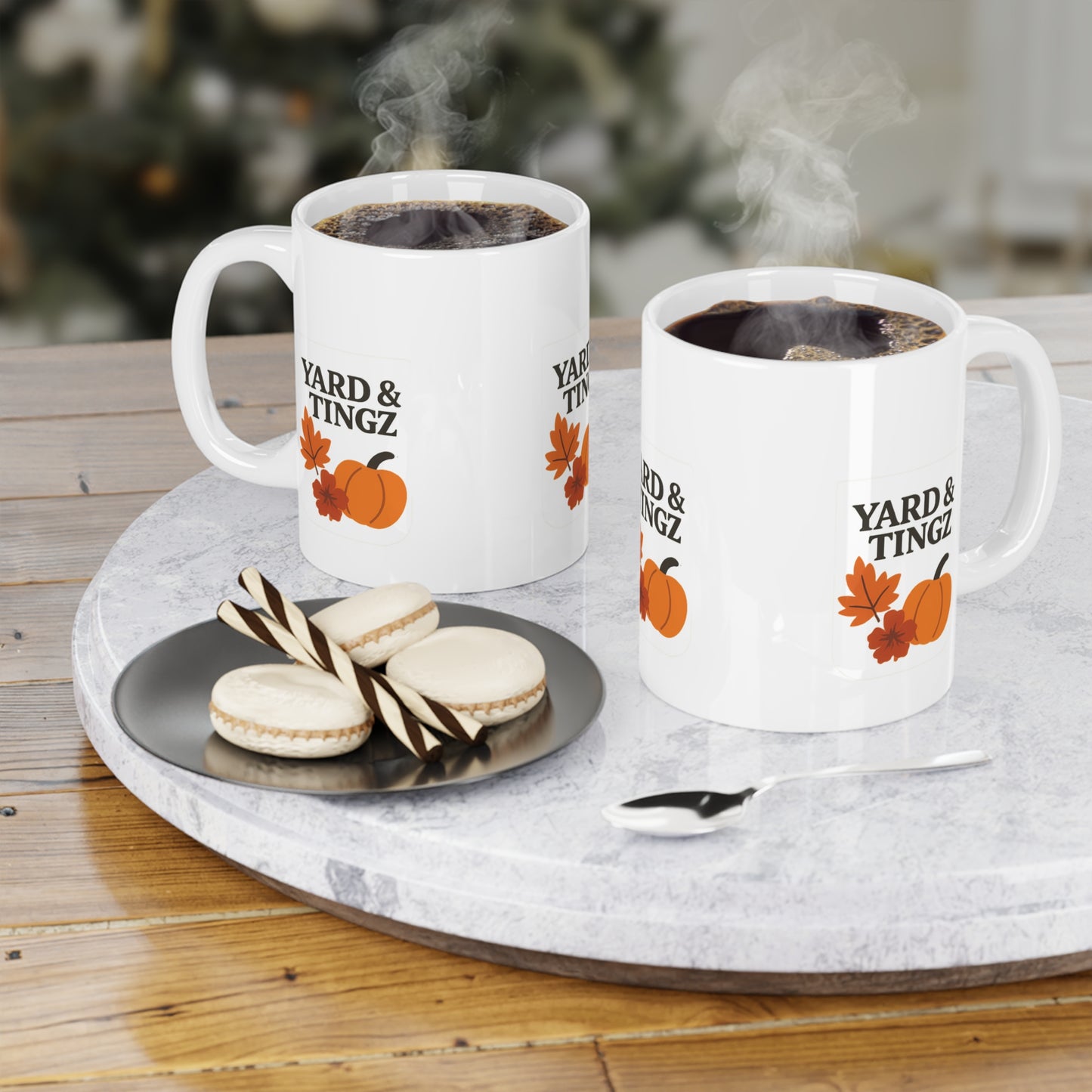 Fall-Themed Ceramic Mug for Cozy Moments | Perfect for Autumn, Thanksgiving, Gifts, Coffee Lovers