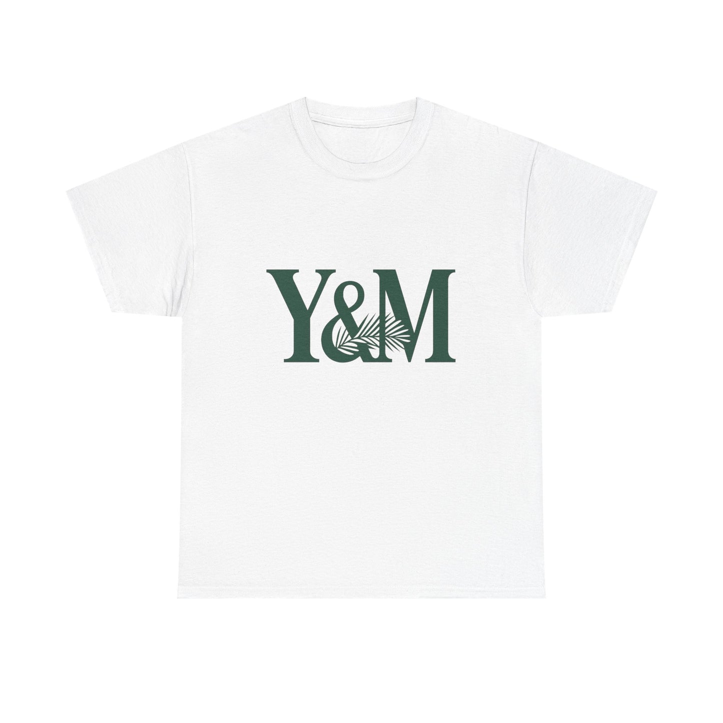 Unisex Heavy Cotton Tee with Y&M Design - Trendy Casual Wear, Gift for Friends, Comfortable Streetwear, Perfect for Any Occasion, [...]