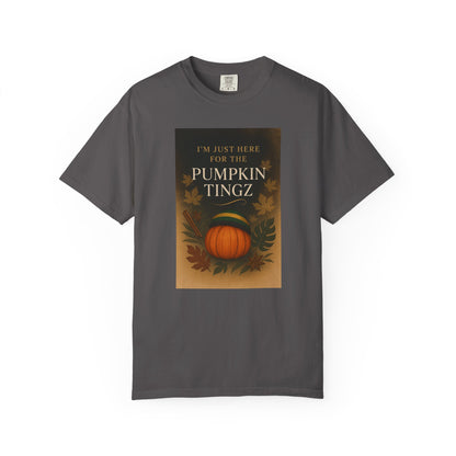 Pumpkin Vibes T-Shirt: Autumn Apparel for Fall Lovers, Halloween Party Tee, Cozy Thanksgiving Top, Pumpkin Spice Fans