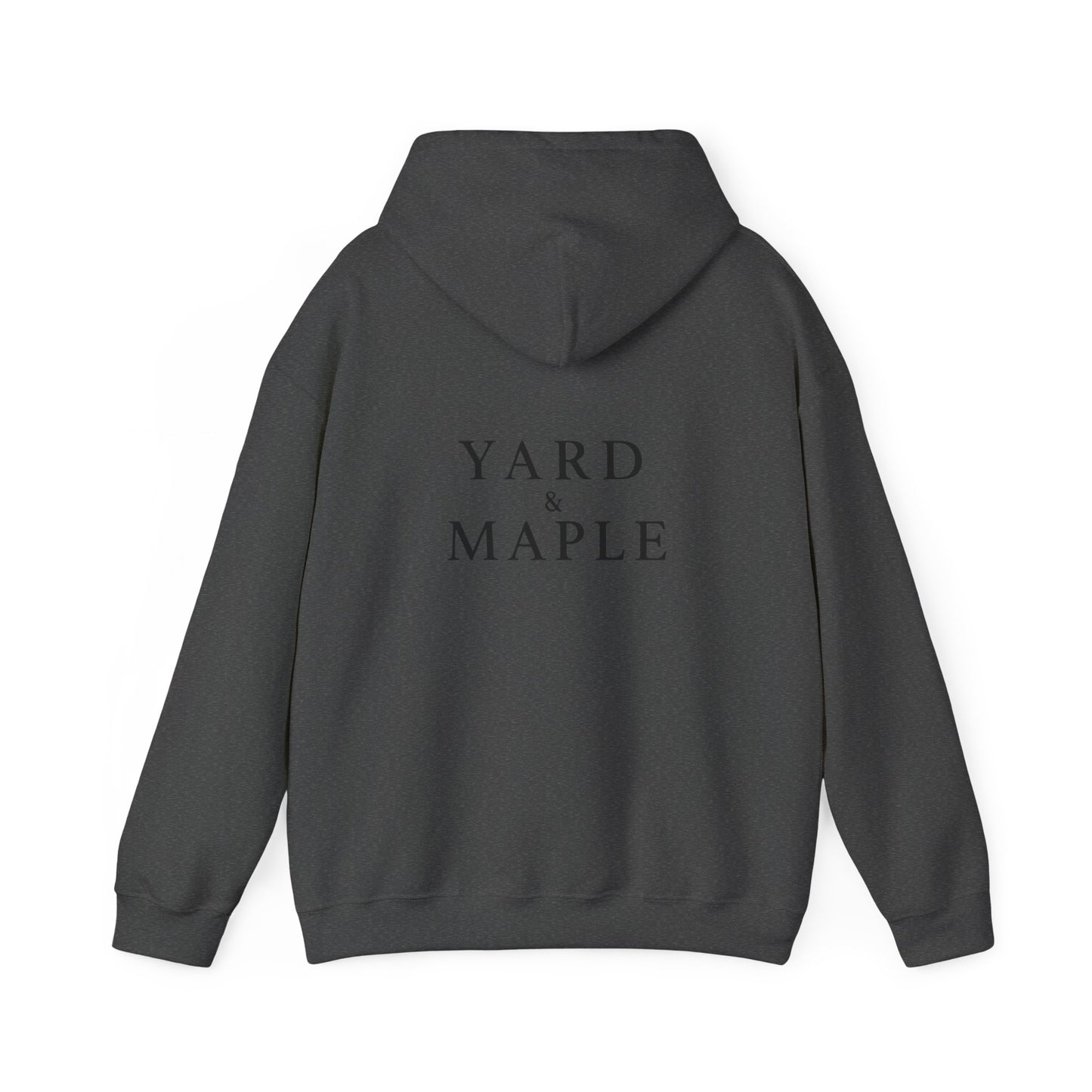 Maple & Hibiscus Hoodie — Yard & Maple Logo Cozy Pullover