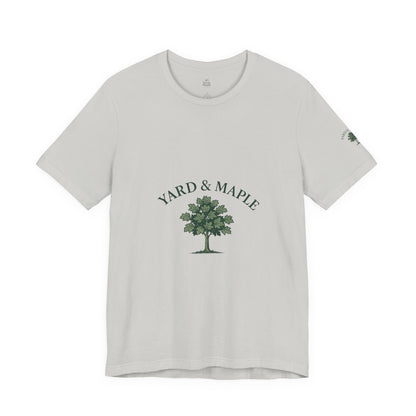 Yard & Maple Unisex Tee, Nature Lover T-Shirt, Eco-Friendly Apparel, Gift for Tree Huggers, Casual Everyday Wear