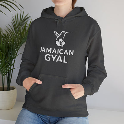 Jamaican Gyal Hoodie — Hummingbird Graphic Jamaican Pride Sweatshirt