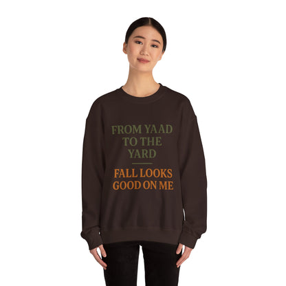 Cozy Fall Sweatshirt: From Yaad to the Yard