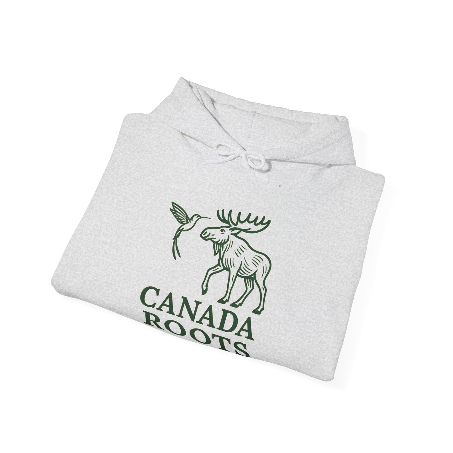 Canada Roots Moose Hoodie – Vintage Canadian Nature Pullover