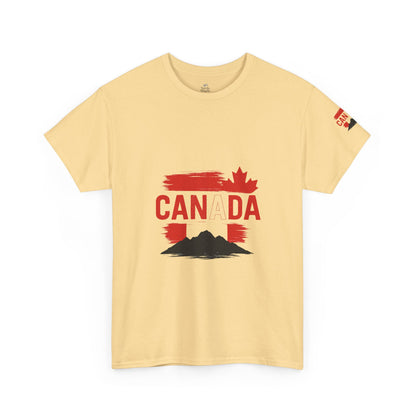 Canada Graphic Tee, Unisex Cotton Shirt, Canada Pride Apparel, Travel Souvenir Gift, Canadian Heritage Clothing