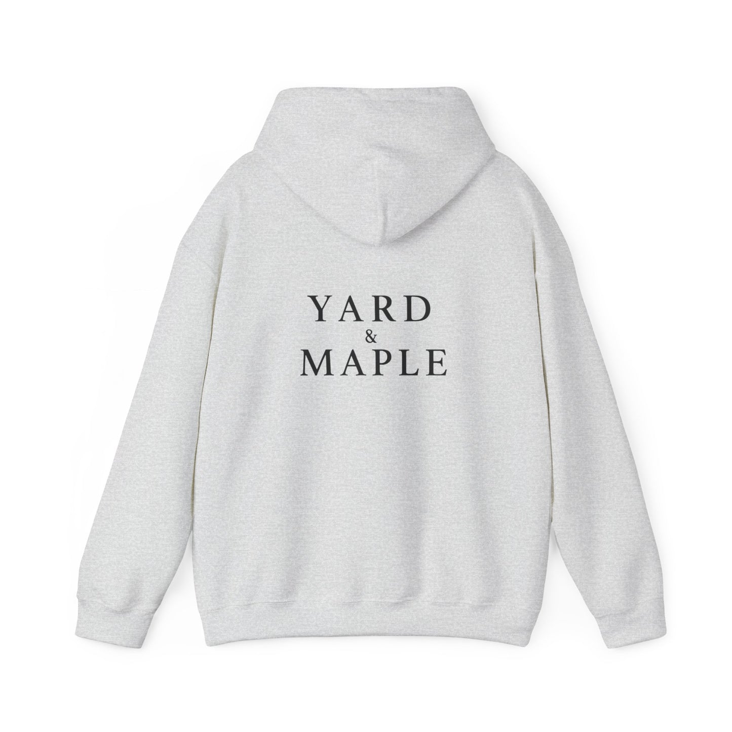 Maple & Hibiscus Hoodie — Yard & Maple Logo Cozy Pullover