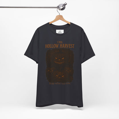 Halloween Themed Unisex Jersey Tee, Spooky Pumpkin Shirt, Fall Fashion Tee, Harvest Festival Shirt, Halloween Gift Idea