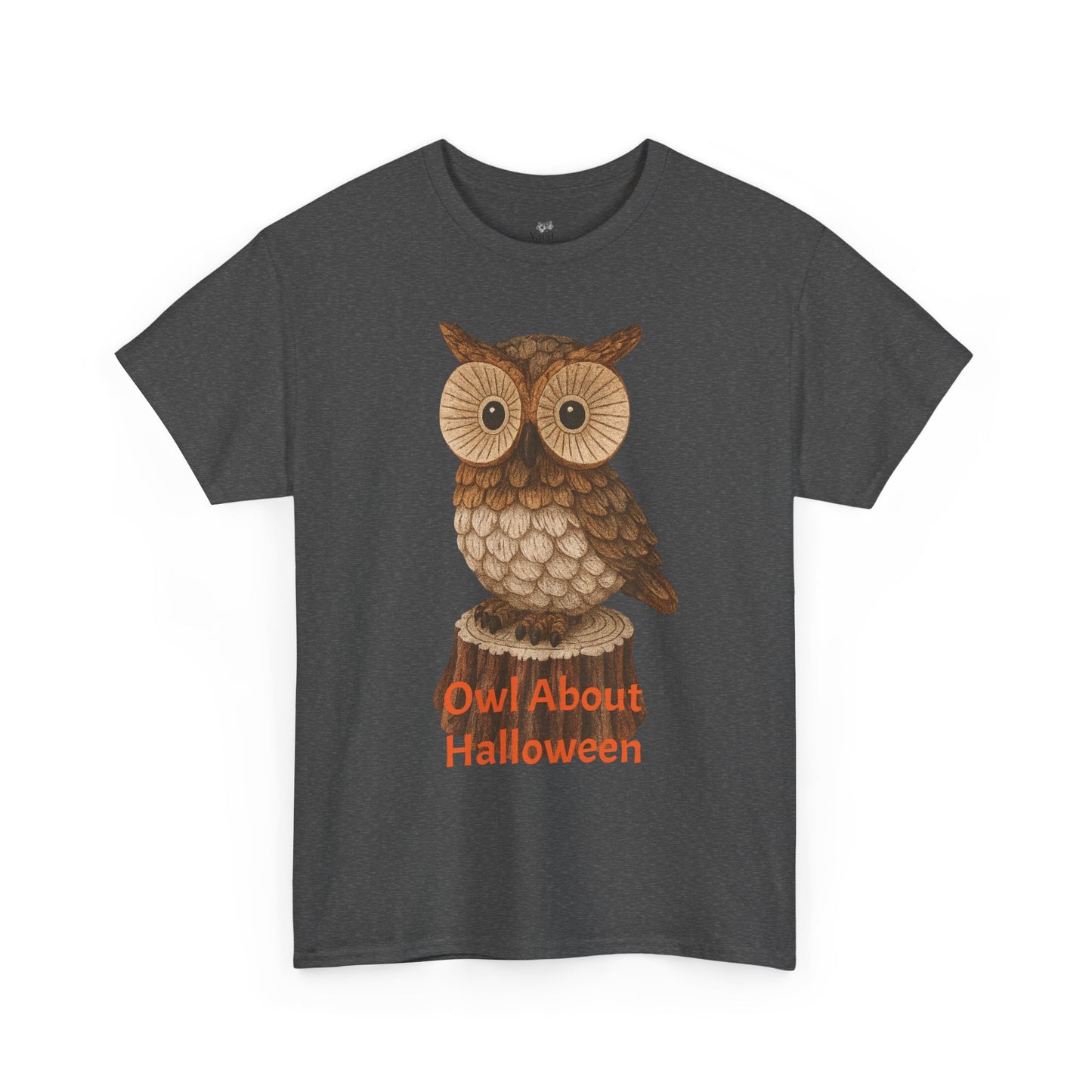 Halloween Owl Tee, Perfect for Fall Celebrations, Unisex Cotton Shirt, Cute Gift for Owl Lovers, Halloween Party Apparel, Fun Autumn Wear