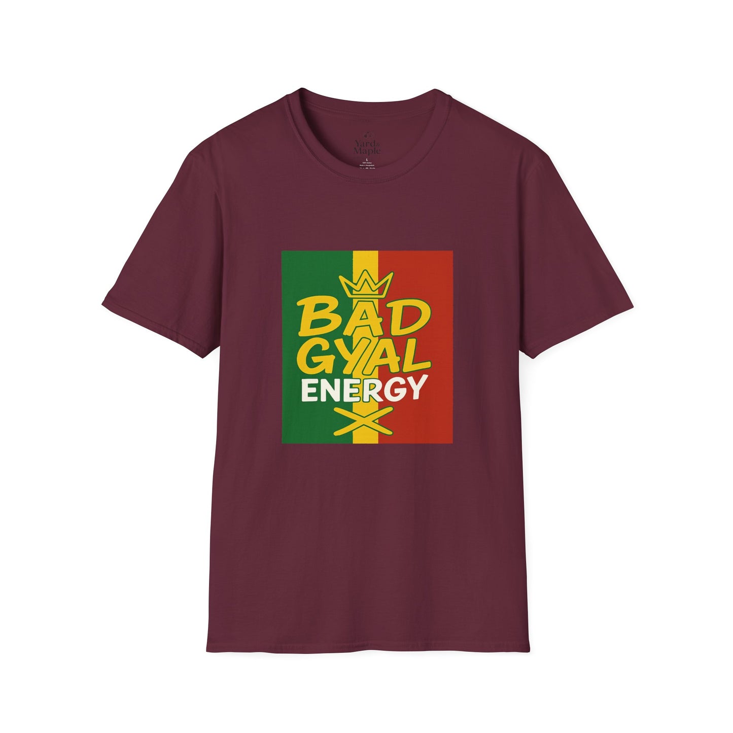 Rasta Vibes T-Shirt | Bad Gyal Energy | Unisex Graphic Tee, Casual Wear, Festival Apparel, Gift for Him/Her, Summer Style