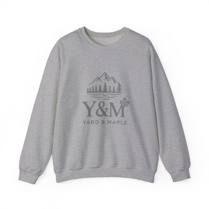 Cozy Outdoor Adventure Sweatshirt | Y&M Mountain Design, Gift for Nature Lovers, Fall Apparel, Hiking Wear